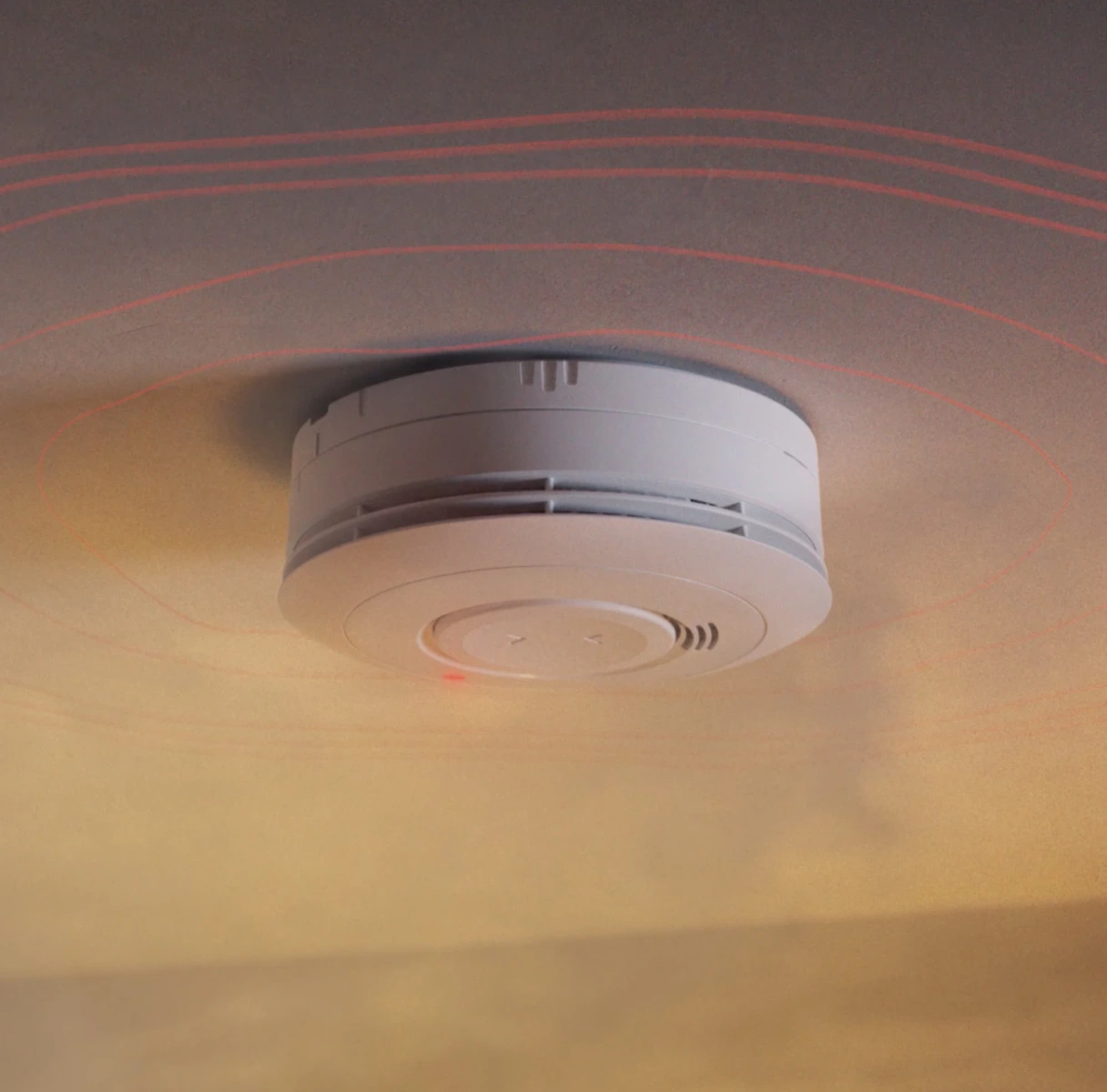 Detector incendios alarma