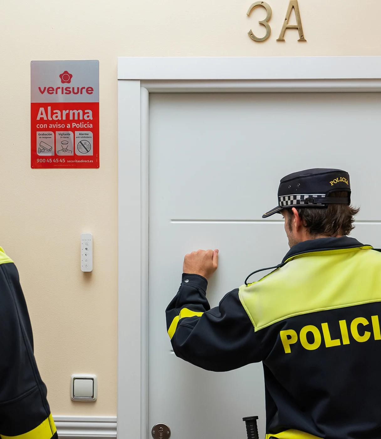 Aviso a policia Verisure