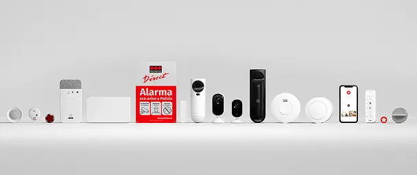 Bodegón productos Securitas Direct