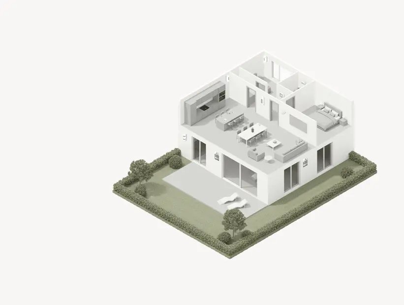 Chalet - Accesos puerta