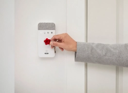 panel de control de alarma