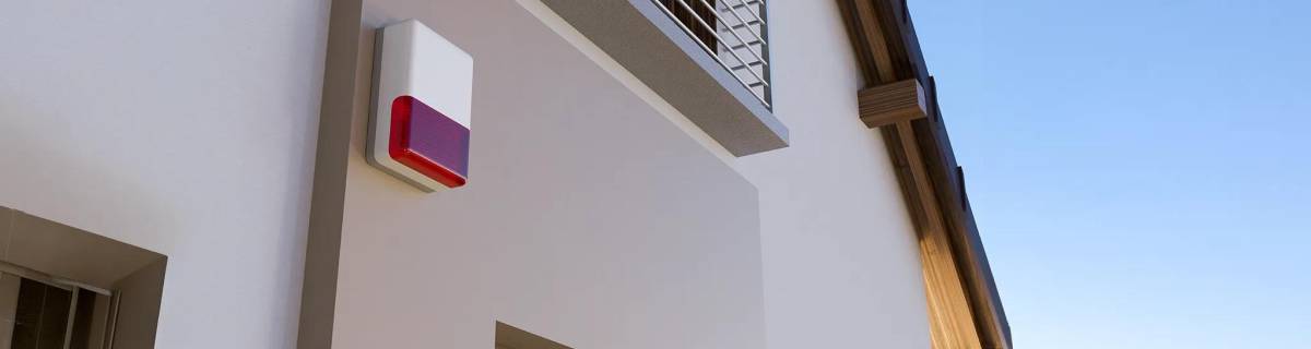 Alarma en exterior casa